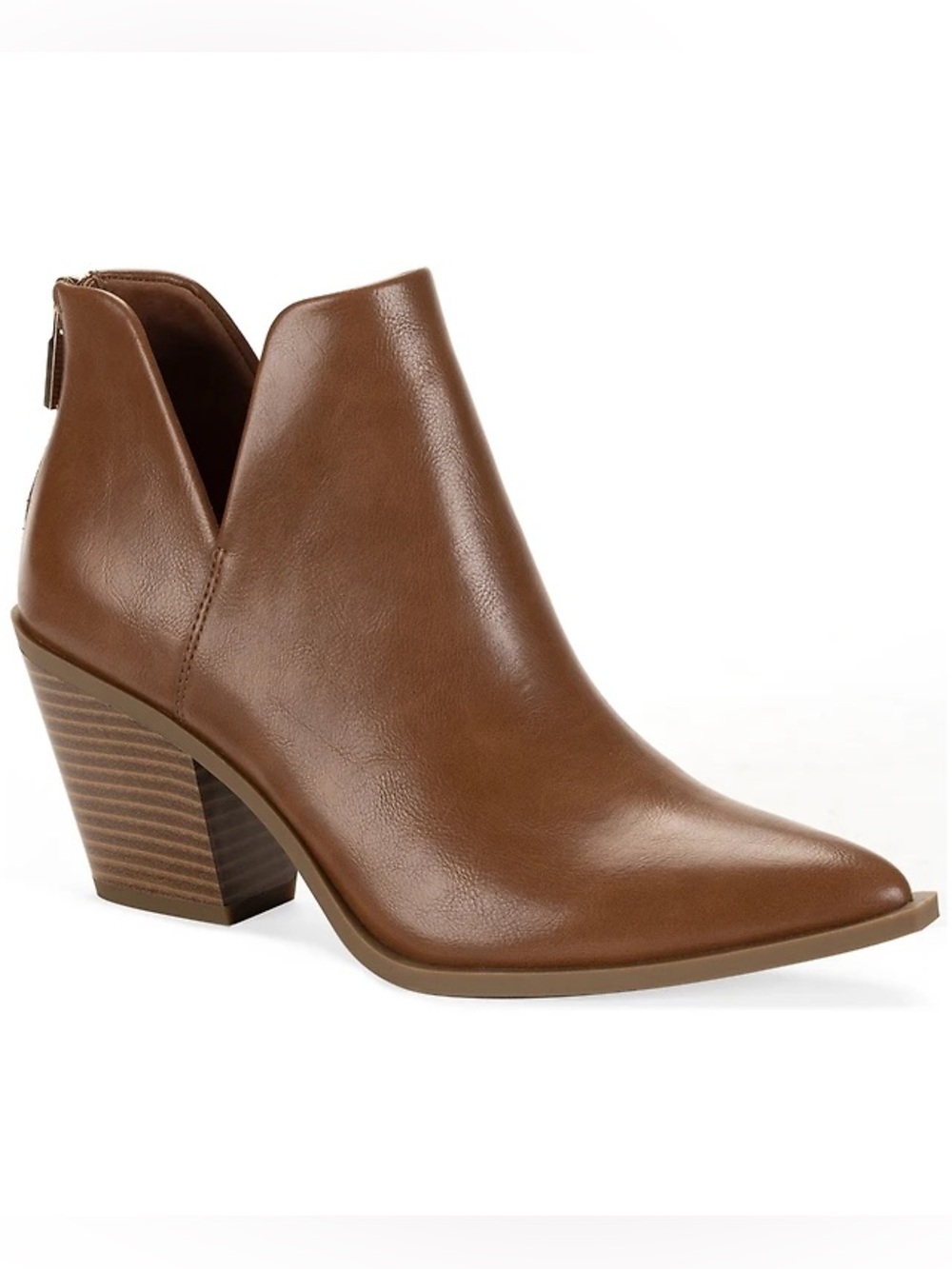 Wild Pair Women's Leilanii V Pointed Toe Booties- Size 7M